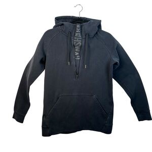 Gymshark Athleisure Black 1 4 Zip Hoodie Pullover Sweatshirt Gym Training Mens M